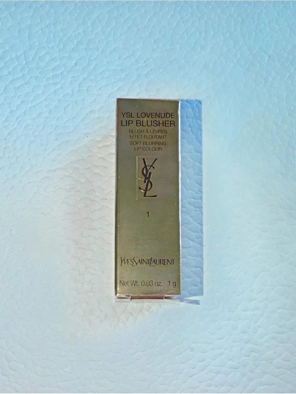 YSL Lovenude Lip Blusher #1 Undressed Pink New in Box
